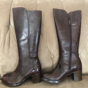 Dansko brown leather boots